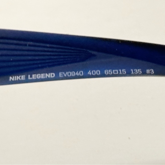 BADASS Nike Legend Sunglasses in Obsidian Blue Frames & Ocean Fog Gray Lenses - Picture 10 of 12